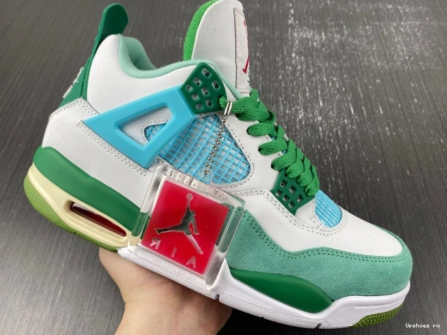  AJ4-KNCW Green (limited edition)  Jordan White  4 SB Grass Retro 0108